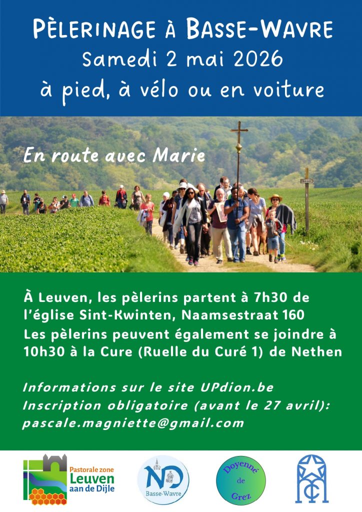 Pèlerinage de Leuven à Basse-Wavre le 2&nbsp;mai